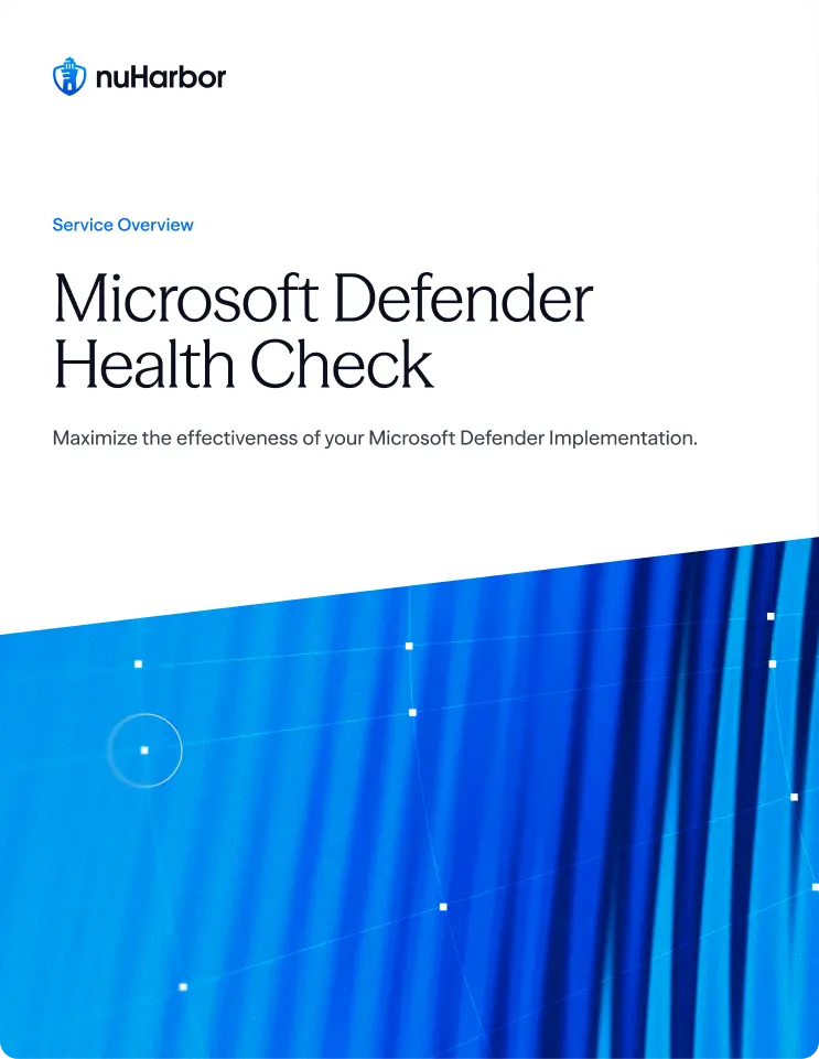 Microsoft Defender Health Check