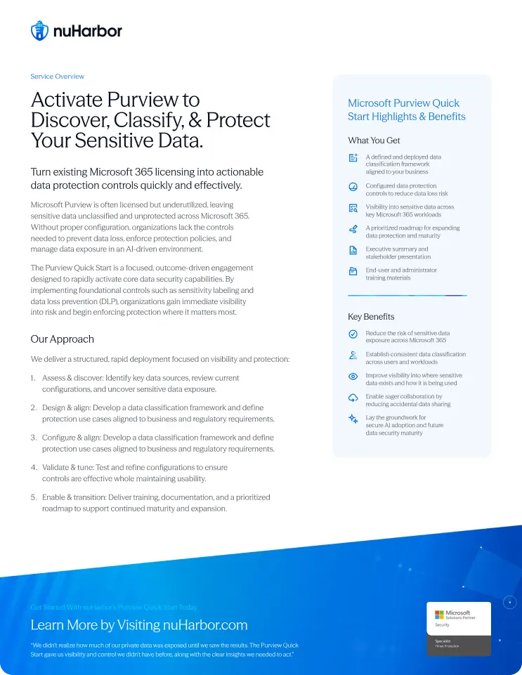 Microsoft Purview Overview