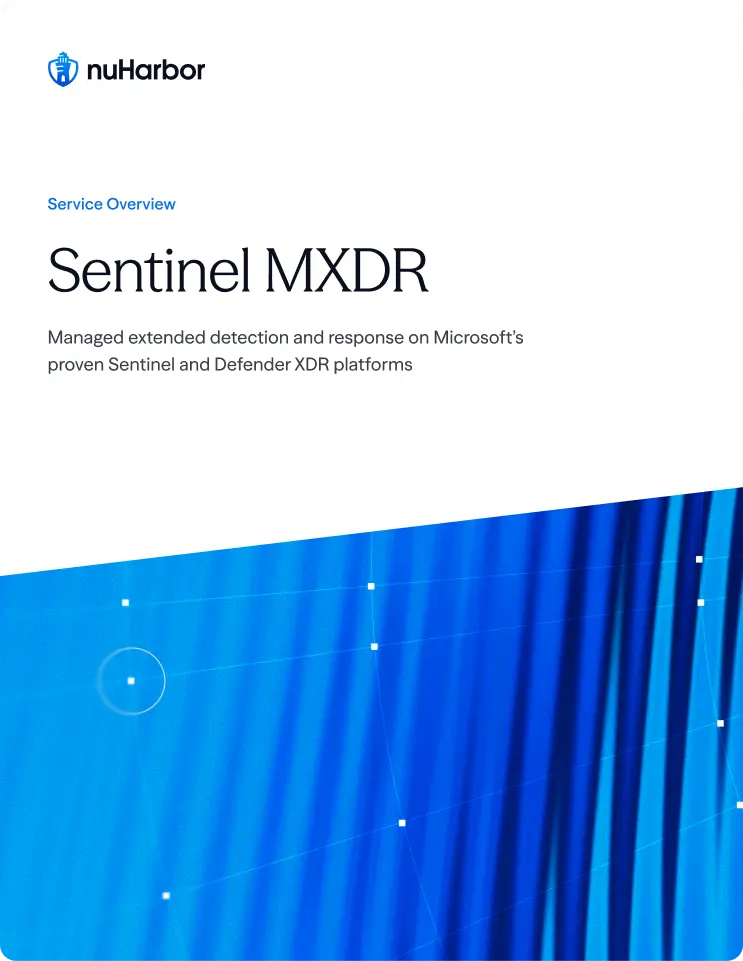 Microsoft Sentinel MXDR Overview